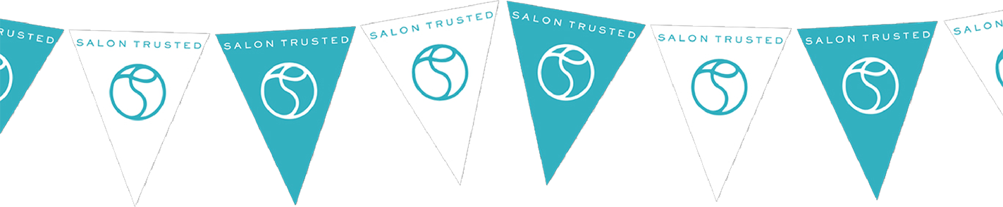 salon trusted triangle banner