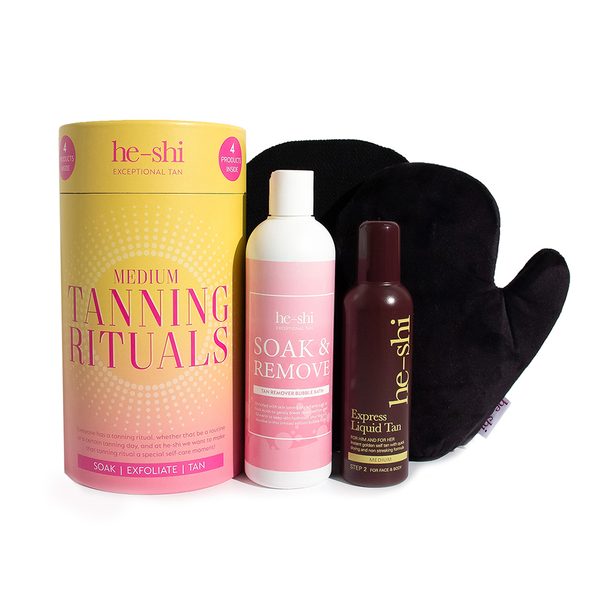 He-Shi Tanning Rituals gift set