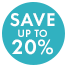 Up to 20% OFF