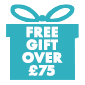 FREE GIFT over £75 - 85px