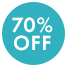 70% OFF