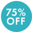 75% OFF