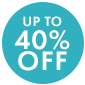 Up to 40% off