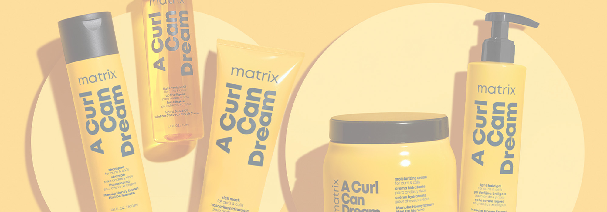 Read Our Latest Blog <br>Curls + Coils With Matrix A Curl Can Dream<br>