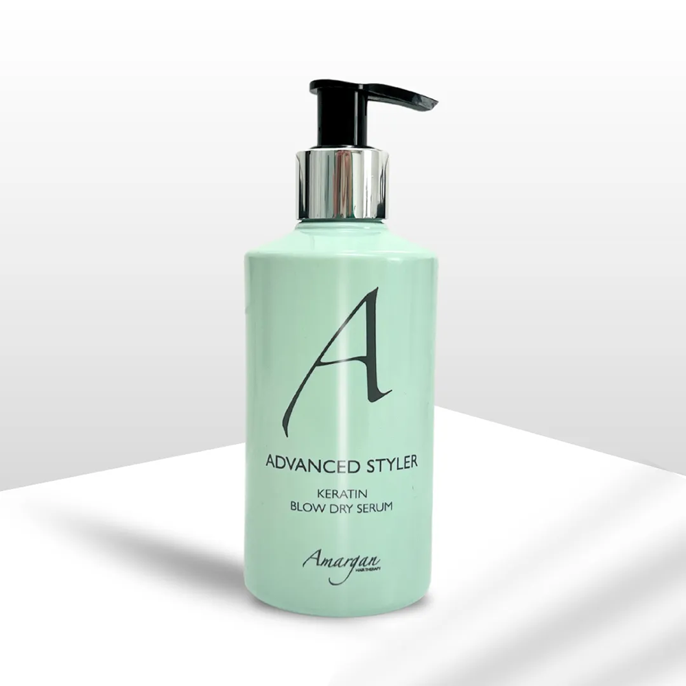 Amargan Hair Therapy - Advanced Styler Keratin Blow Dry Serum with Argan Oil 250ml