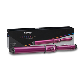 Babyliss Spectrum 34mm Wand - Pink Shimmer