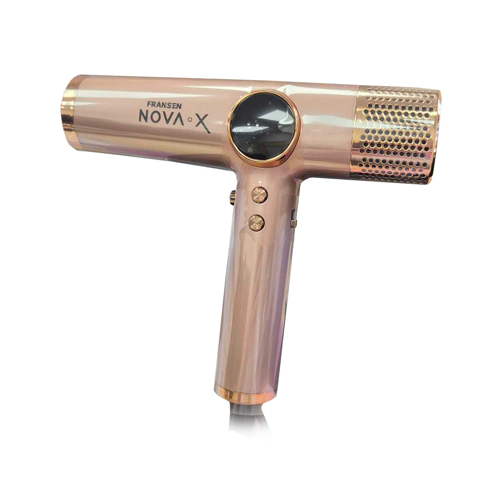 Fransen Nova X Dryer - Rose Gold/ Champagne with Magnitech and Air Wrap Attachments