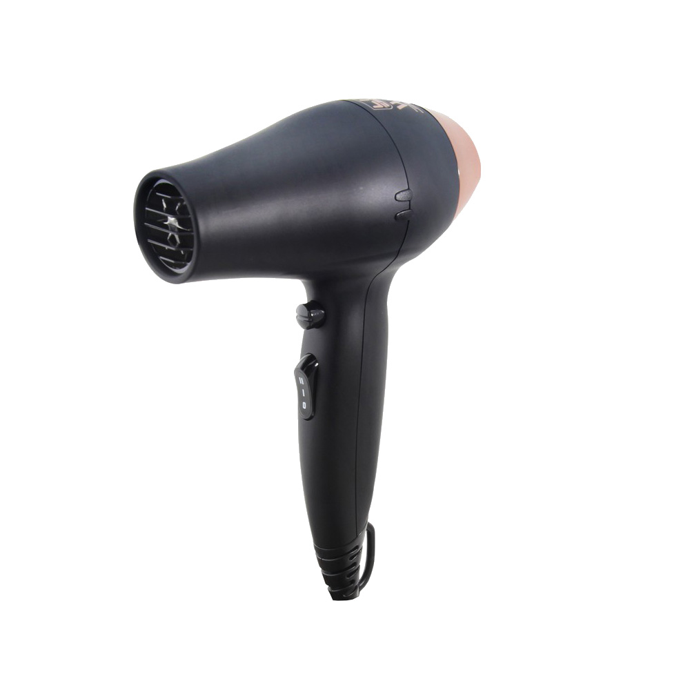 Crewe Orlando Lim Mini Travel Dryer - Black/Rose Gold