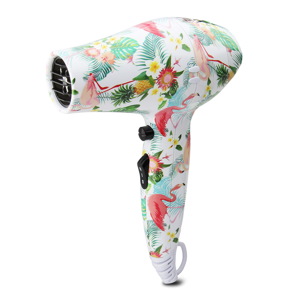 Lim Light Weight 1200w Mini Travel Dryer - Tropical with 2 nozzles and carry bag