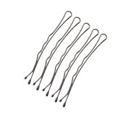 Crewe Orlando Standard Wavey Kirby Grips In Tin - Black Box of 100