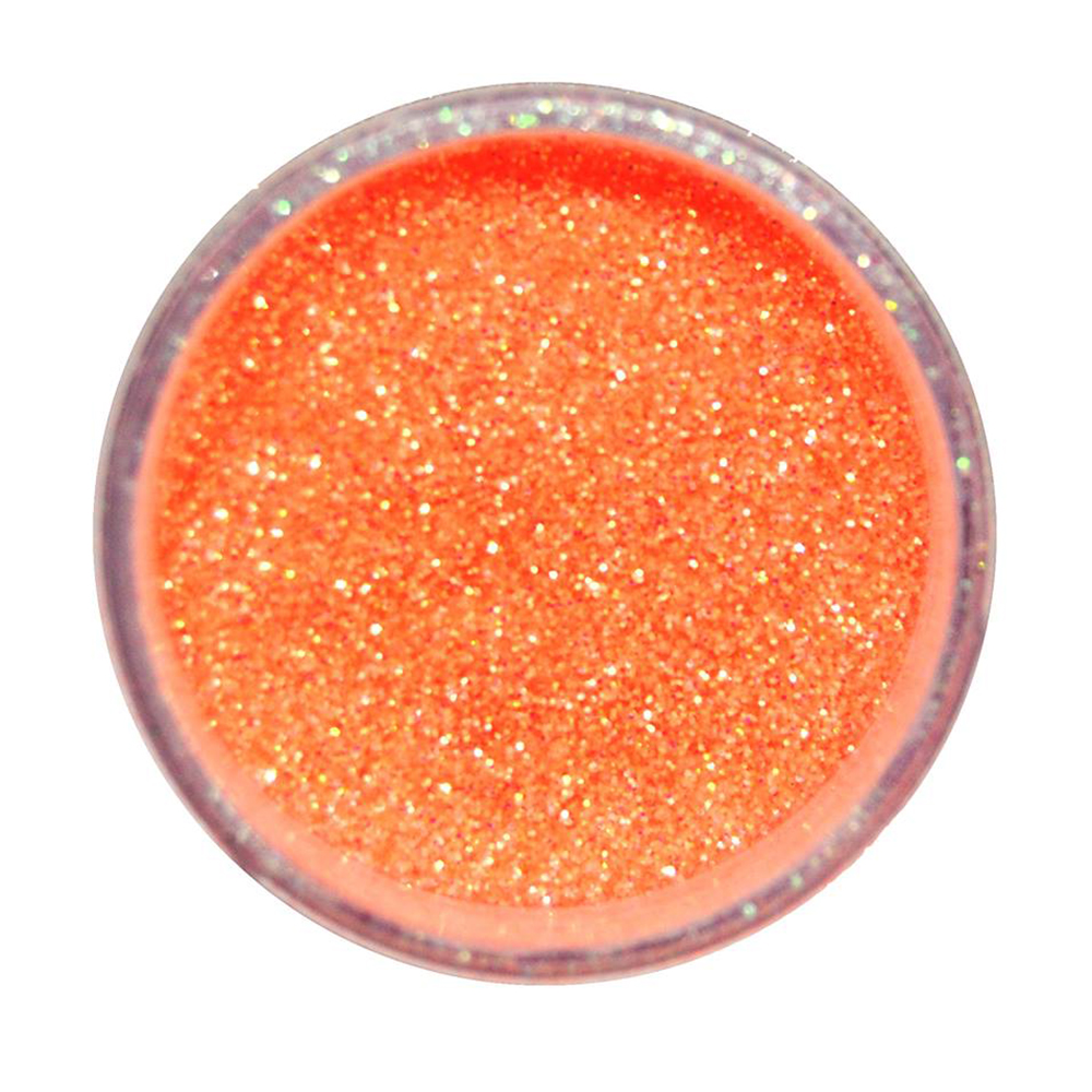 Cuccio Icon Glitter Dust - Iriedescent Hot Peach 008 Hex