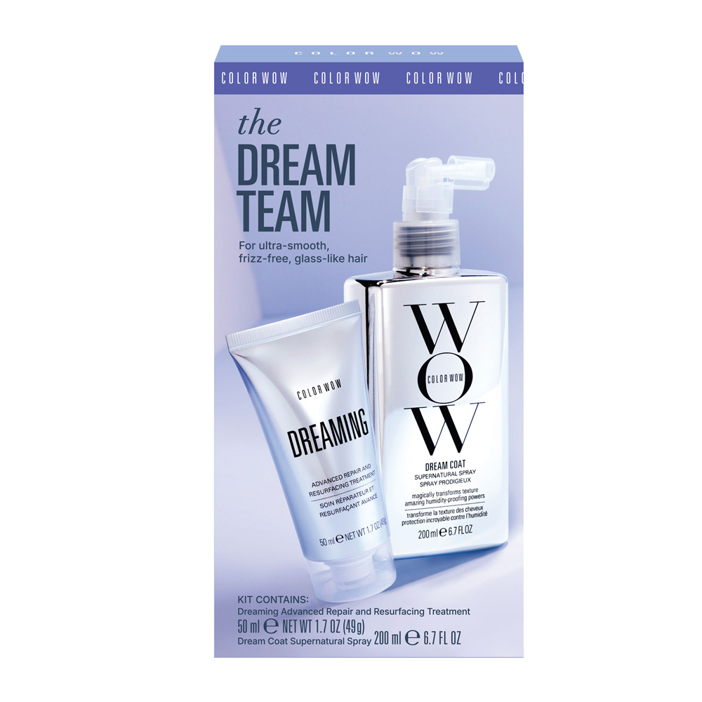Color Wow Xmas Box - The Dream Team, Includes Dream Coat & Mini Dreaming Mask