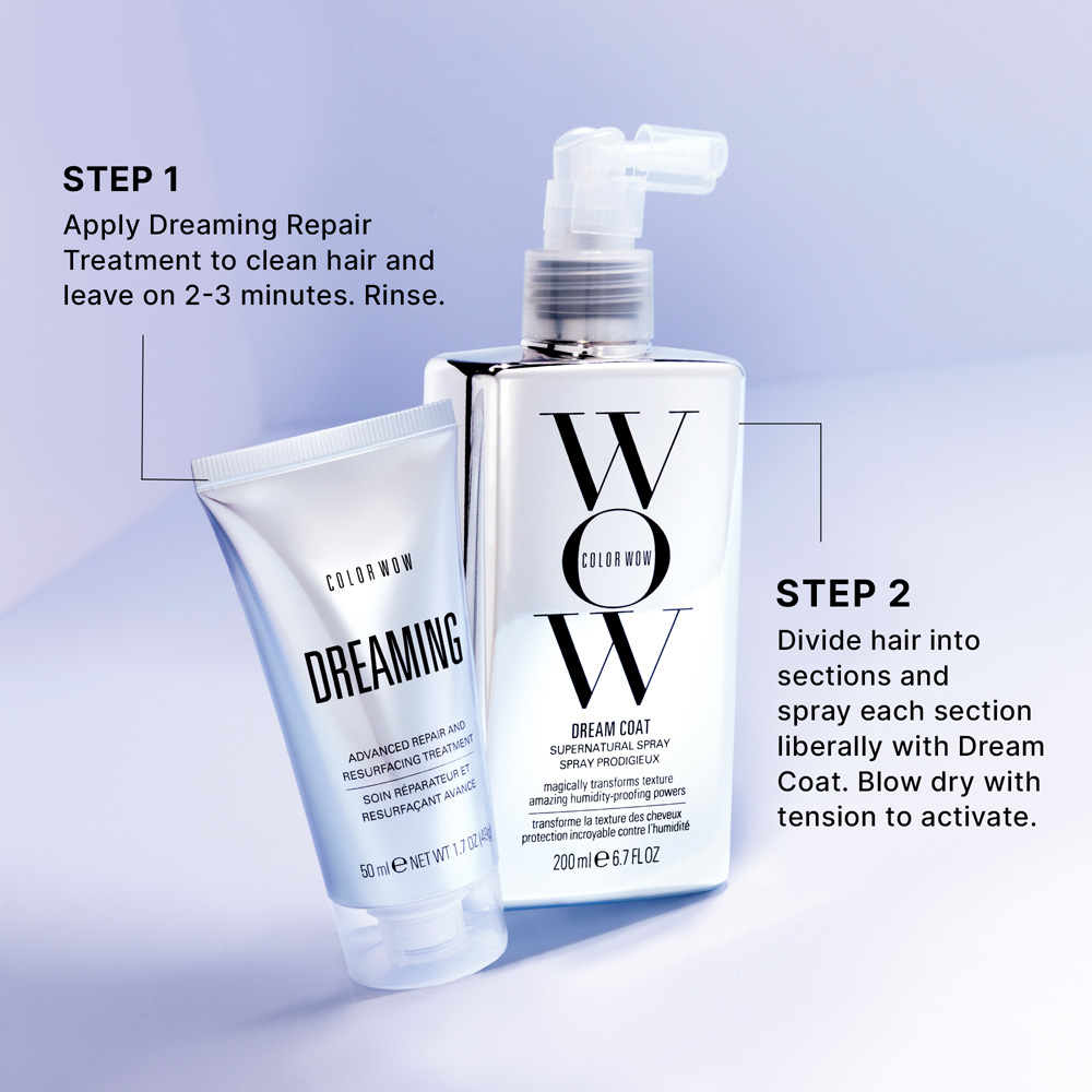 Color Wow Xmas Box - The Dream Team, Includes Dream Coat & Mini Dreaming Mask