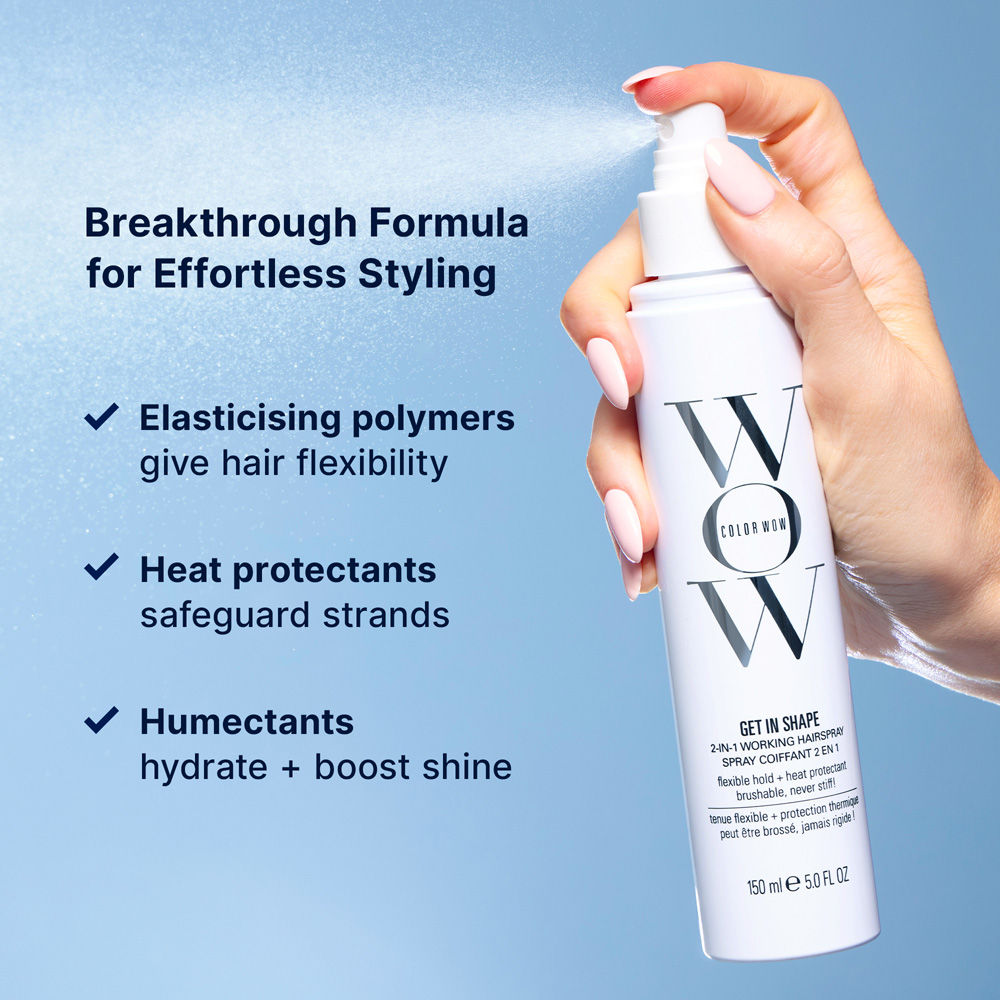 Color Wow Get In Shape 2 in 1 Working Flexible Hairspray 150ml