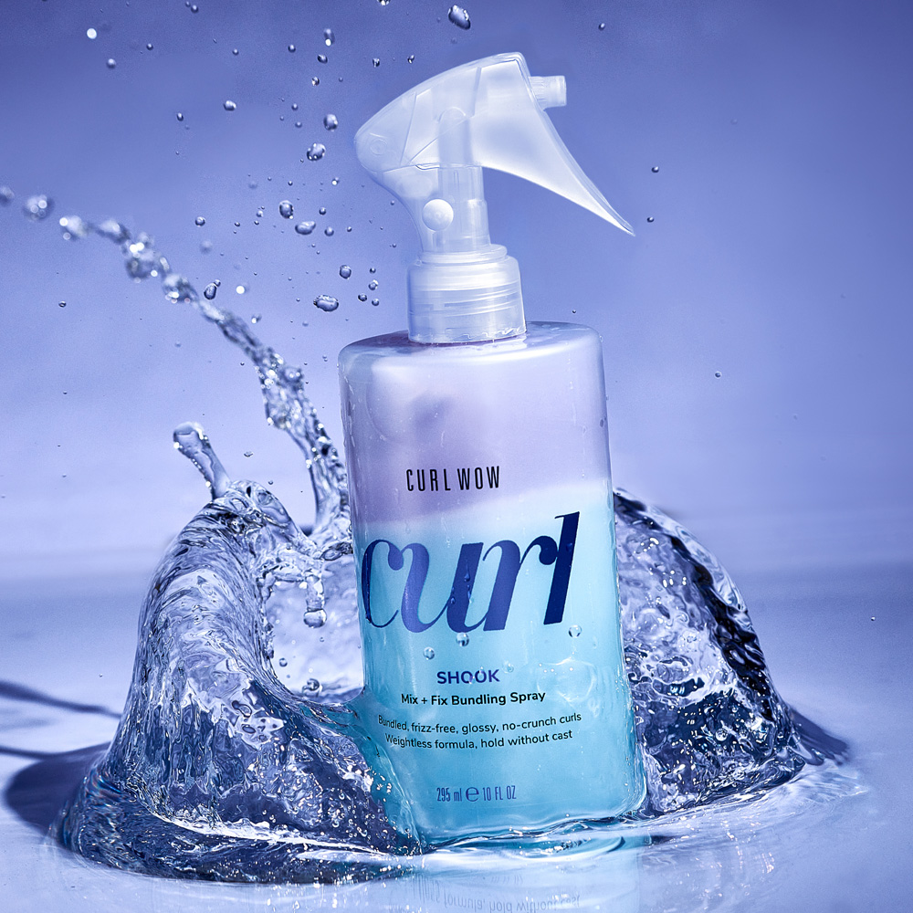 Color Wow Curl Wow Shook Mix + Fix Bundling Curly Hair Spray 295ml