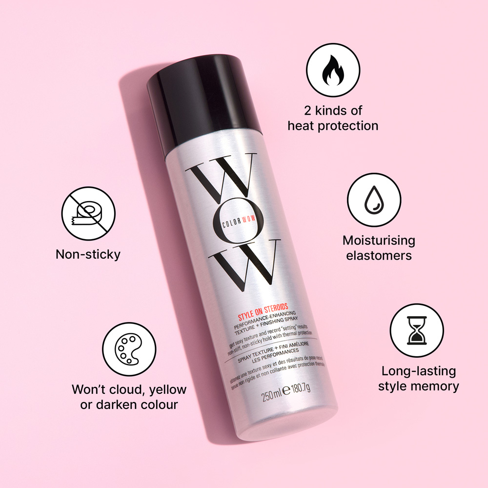 Color Wow Style On Steroids Texturising Spray with Heat Defence 250ml