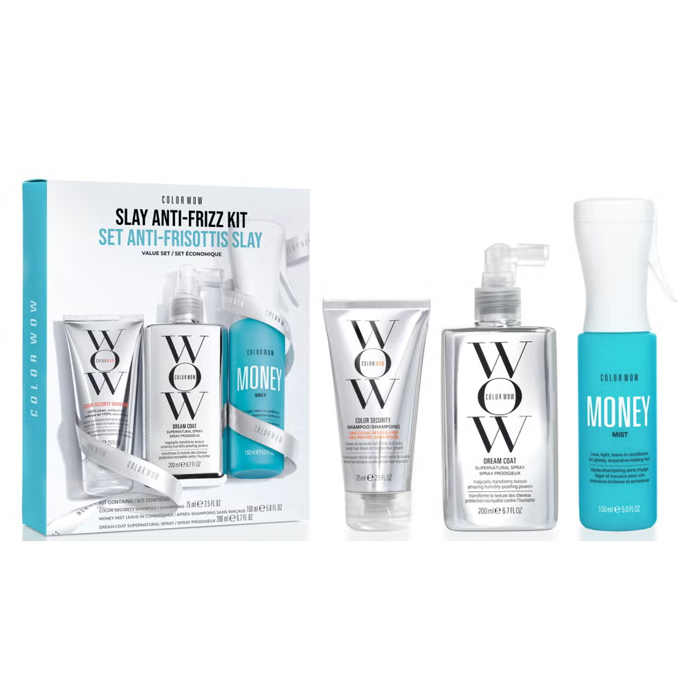 Color Wow Xmas Gift Set - Slay Anti-Frizz Kit