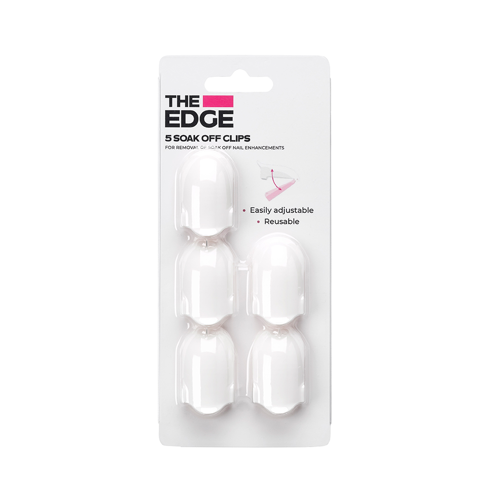 The Edge Soak Off Clips Pack of 5