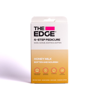 The Edge 4 Step Pedicure Pack - Honey Milk