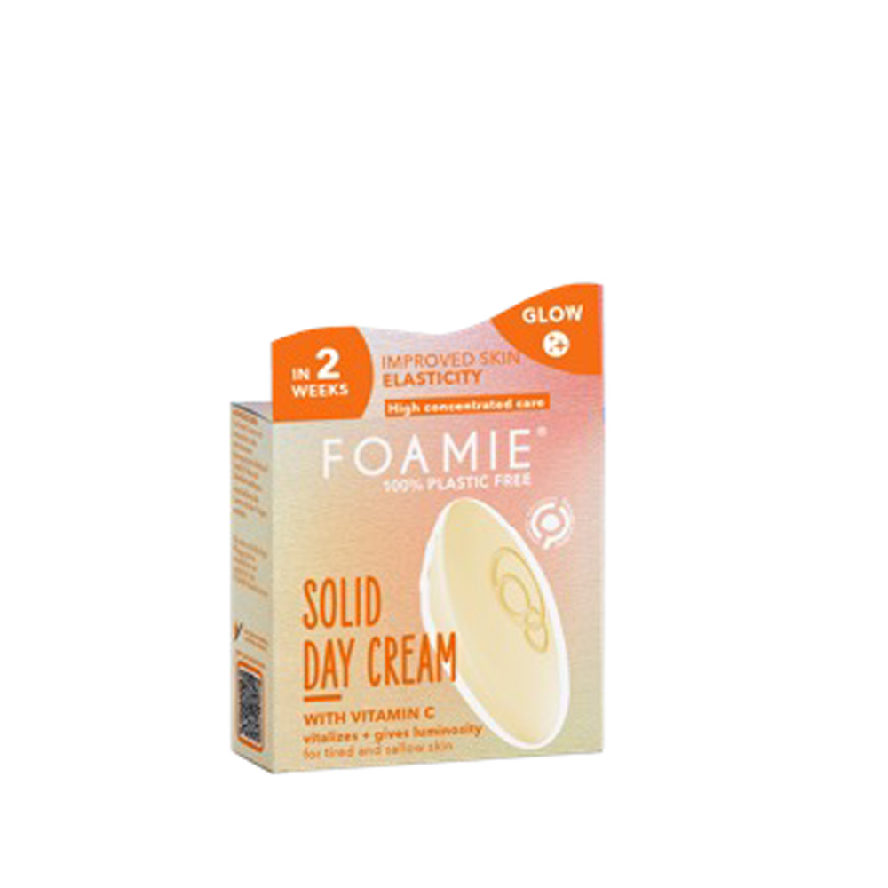 Foamies Face Glow Solid Day Cream Bar with Vitamin C
