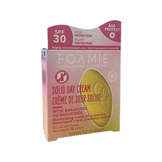 Foamie face Bar Solid Day Cream Age Protect with SPF30
