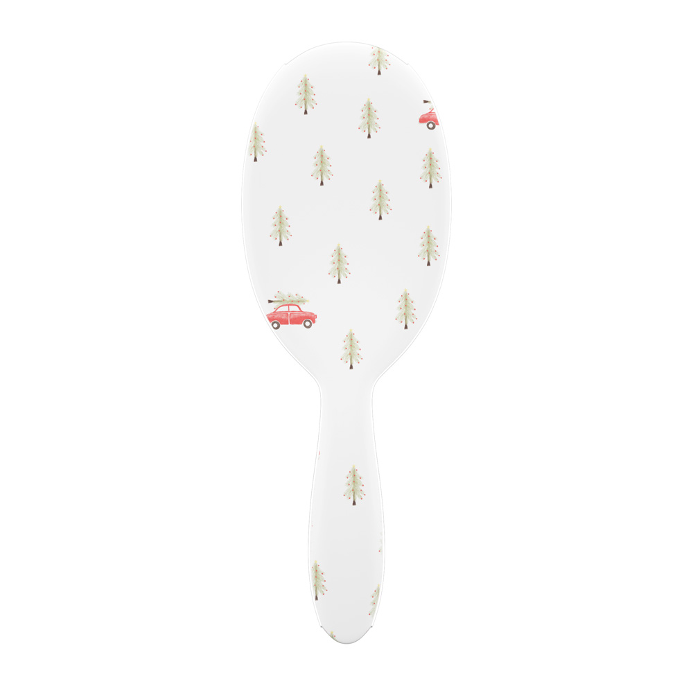 Framar Xmas Edition Holly Days - Evergreen Detangle Brush