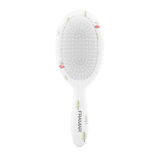 Framar Xmas Edition Holly Days - Evergreen Detangle Brush