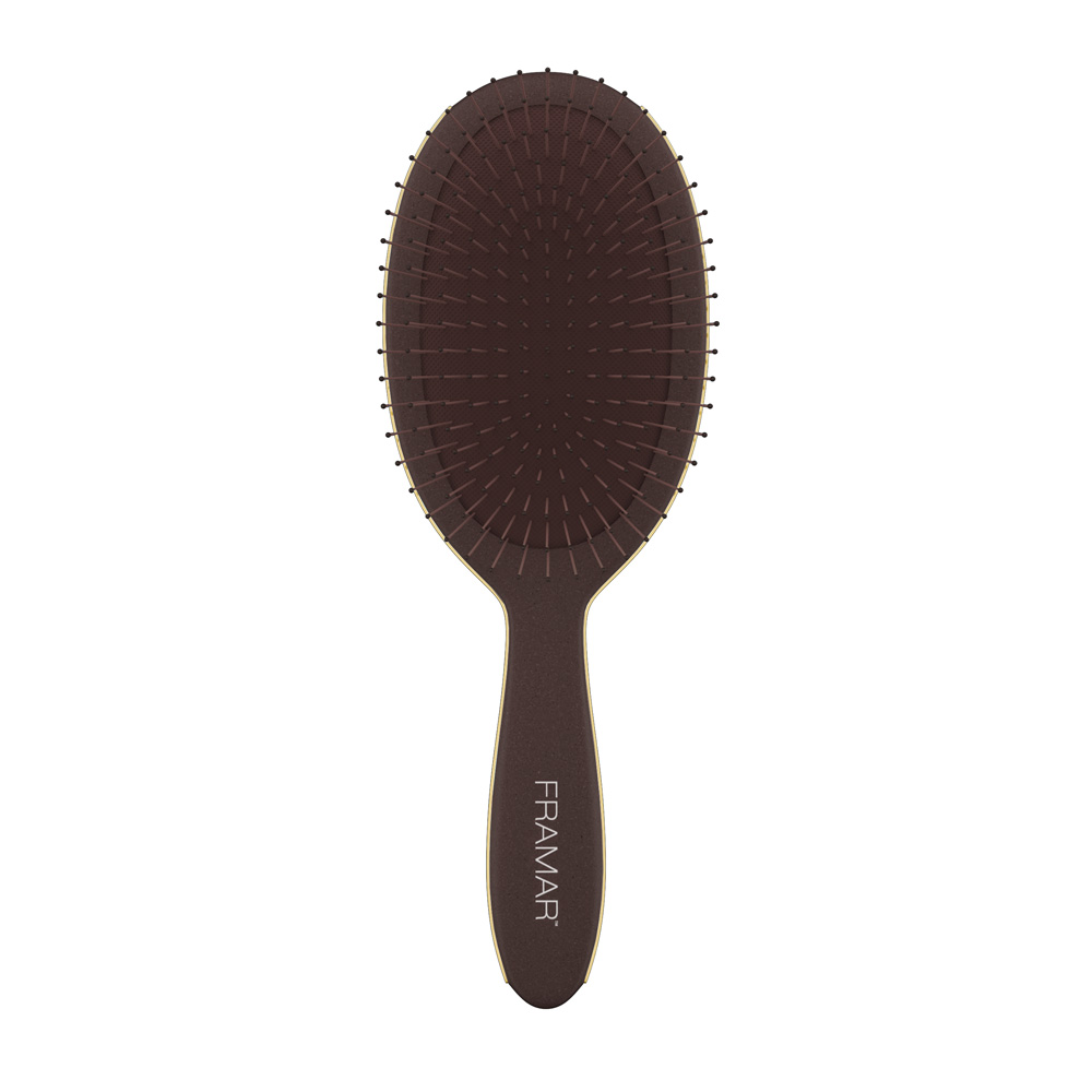 Framar Dark Academia Detangling Brush - Mahogany