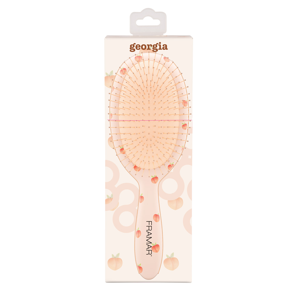 Framar Peach Please Limited Edition Collection - Georgia Detangling Brush
