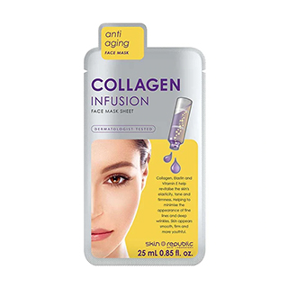 Skin Republic Face Sheet Mask - Collagen Infused