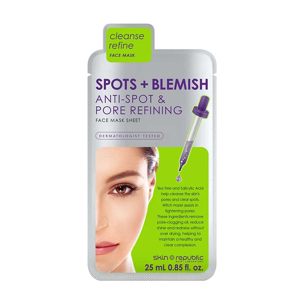 Skin Republic Face Sheet Mask - Spots and Blemish