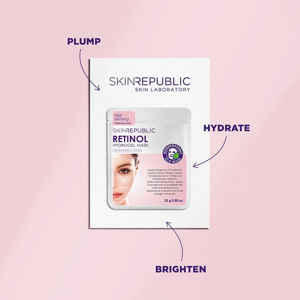Skin Republic Face Sheet Mask - Retinol Hydrogel