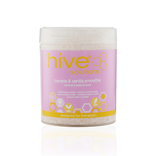 Hive Manicure and Pedicure Banana and Vanilla Smoothie Scrub 500g