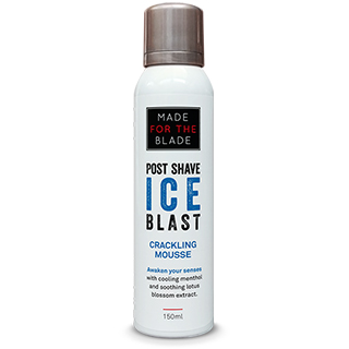 Made For The Blade - Ice Blast Crackling Post Shave Mousse 150ml