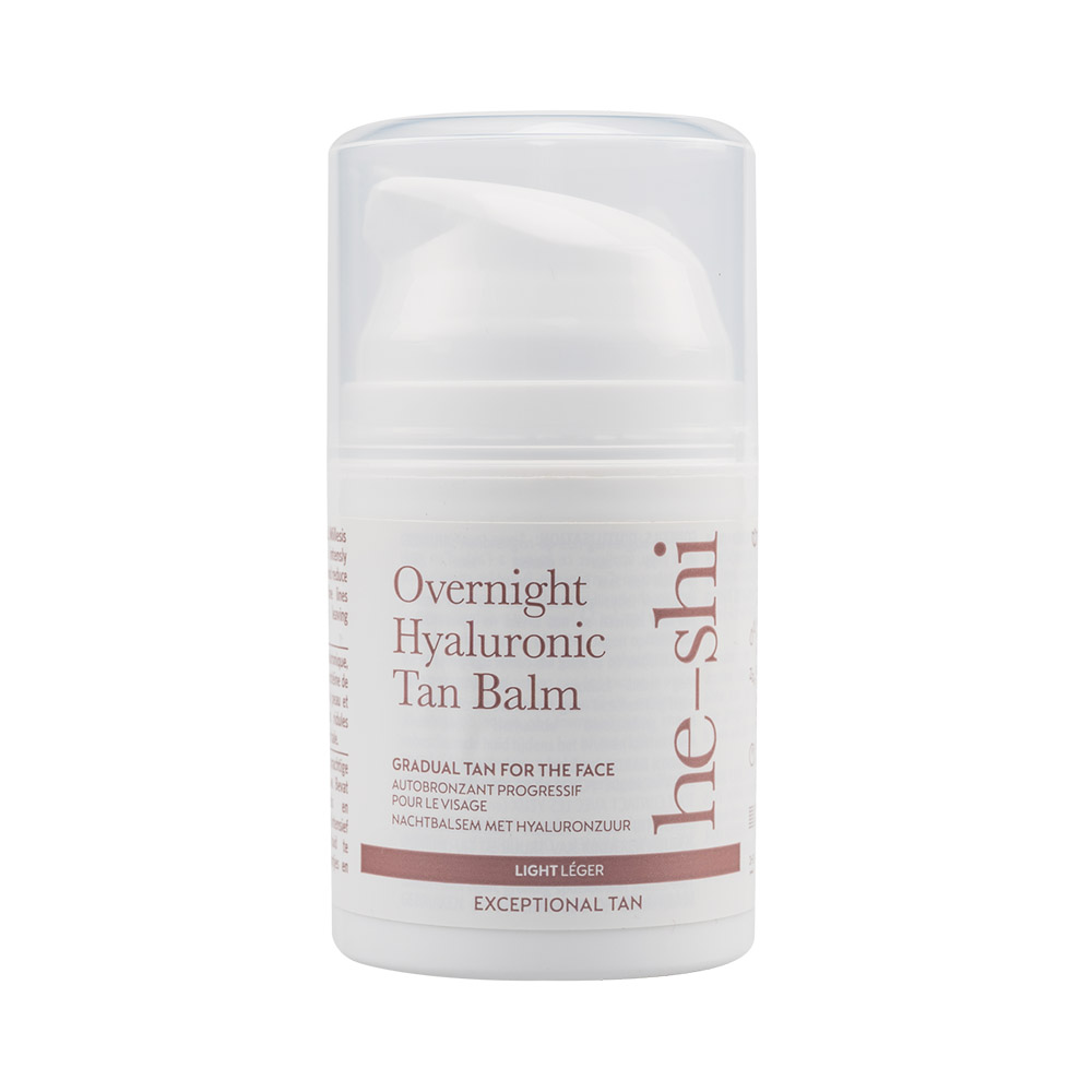 He-Shi Overnight Hyaluronic Skin Firming Gradual Tan Balm 50ml