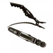 Hairtools Head Jog Dino Section Clips - Black 4pk