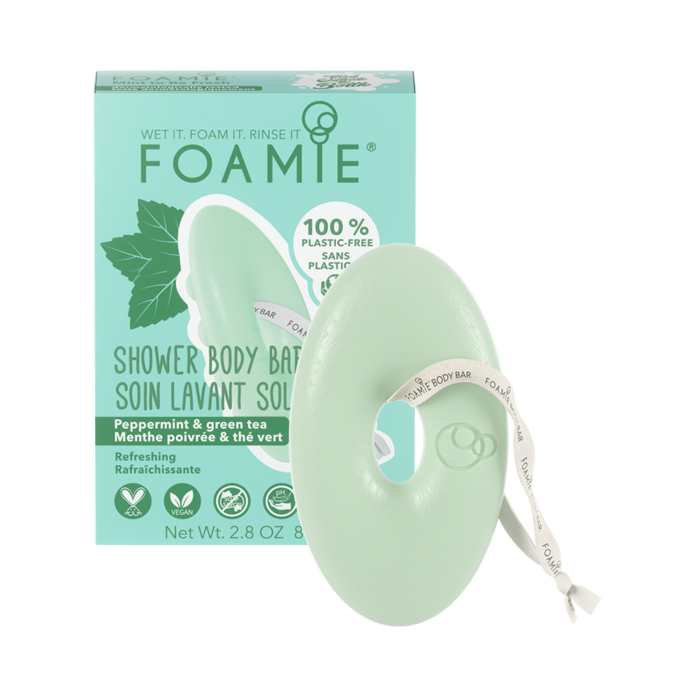 Foamie Body Bar Refreshing with Peppermint and Green Tea