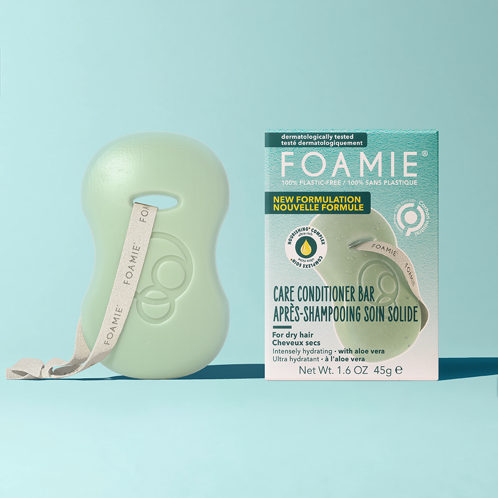 Foamie Conditioner Bar with Aloe Vera for Dry Hair