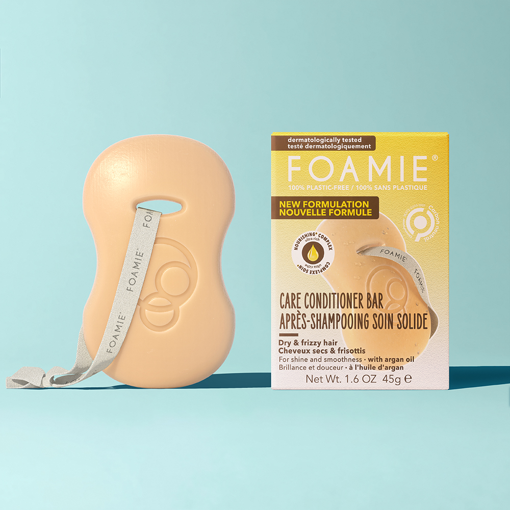 Foamie Conditioner Bar with Argan Oil for Dry/Frizzy Hair