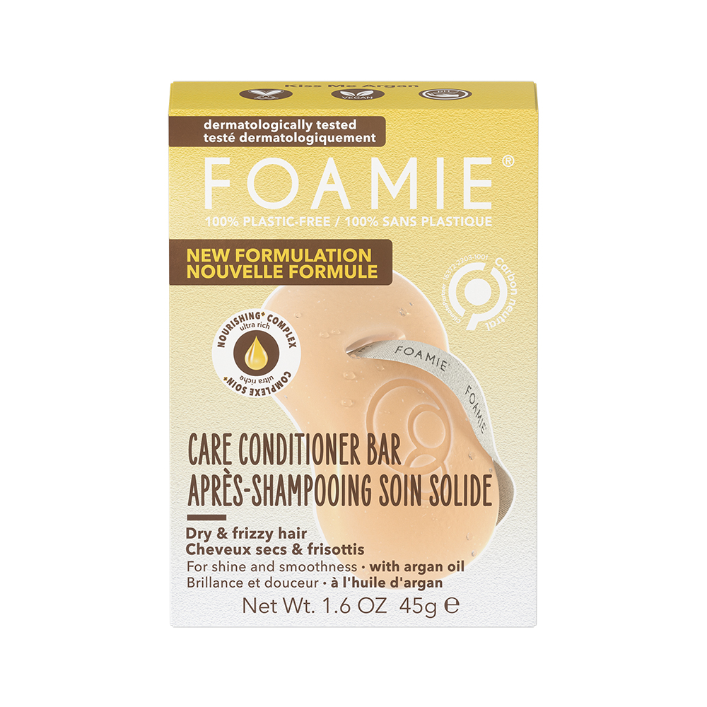 Foamie Conditioner Bar with Argan Oil for Dry/Frizzy Hair