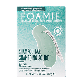 Foamie Shampoo Bar With Aloe Vera for Dry Hair