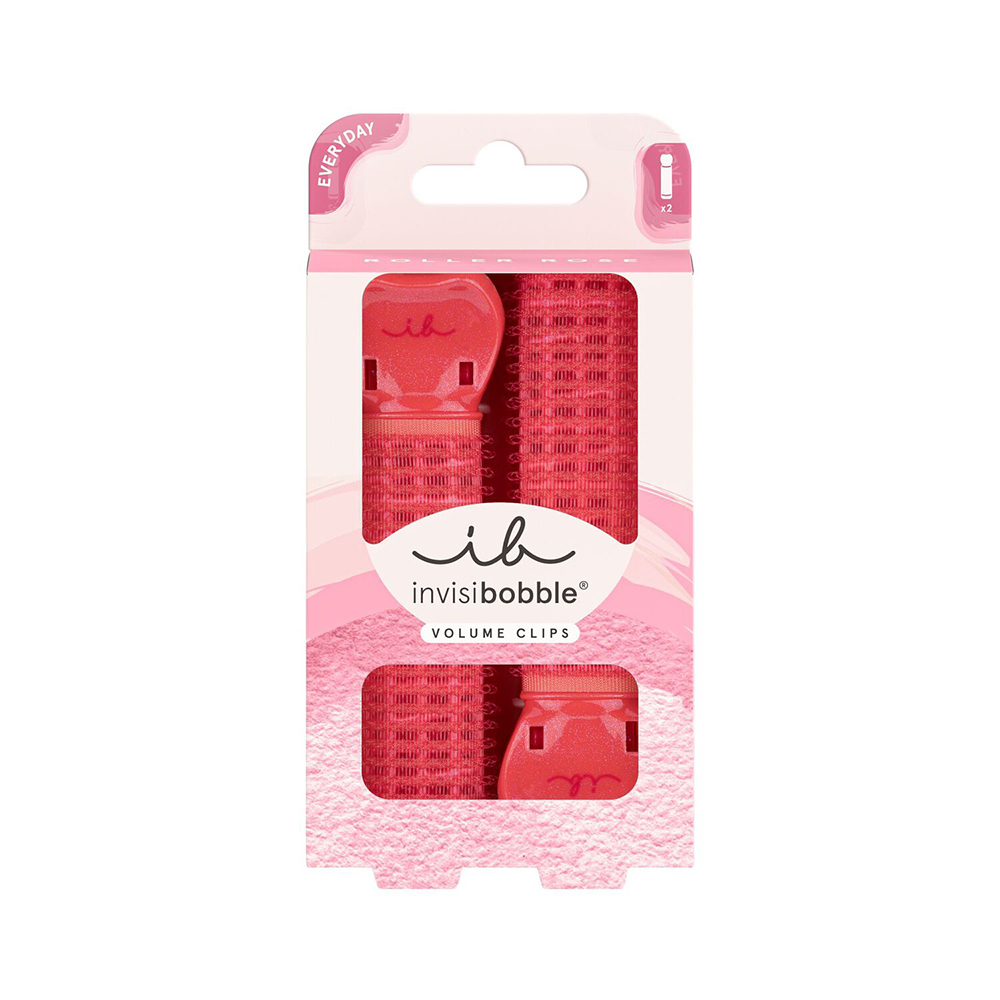 Invisibobble Gift Set - Roller Rose Volume Roller Clips 2pc