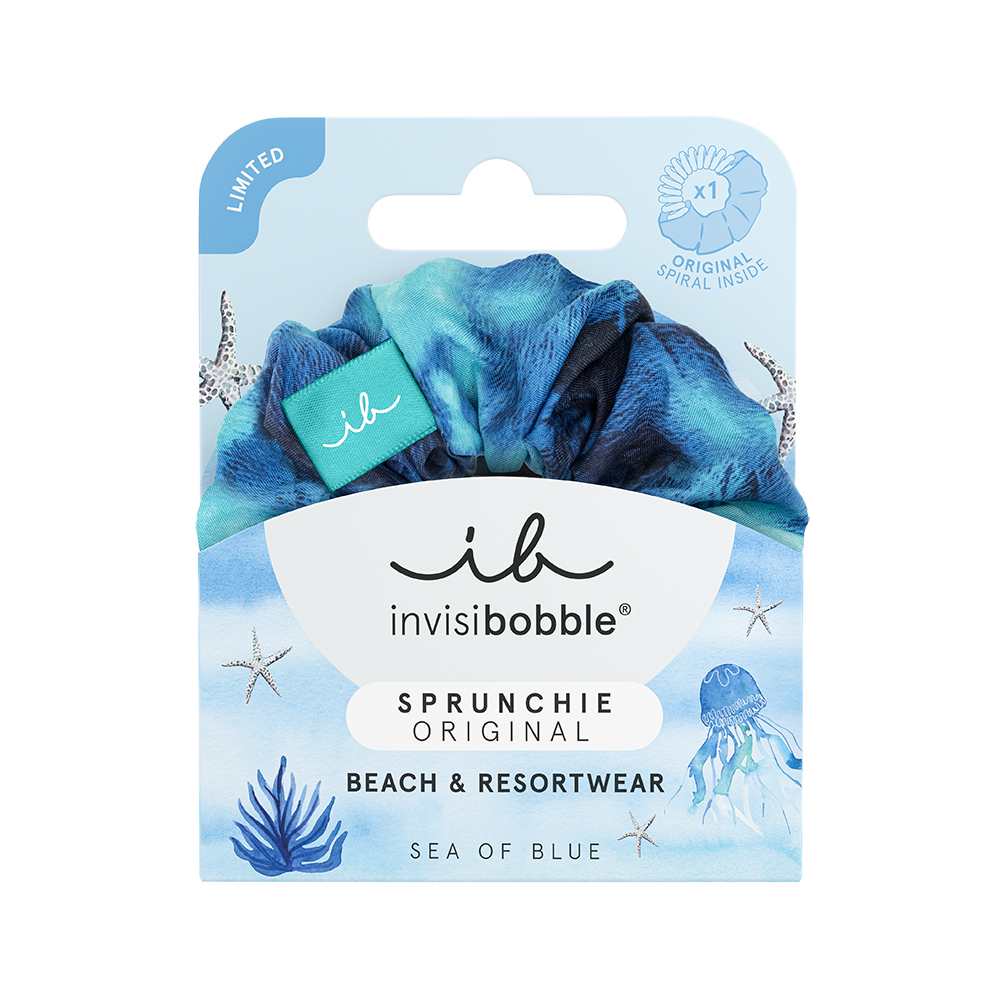 Invisibobble Sprunchie - Sea of Blue