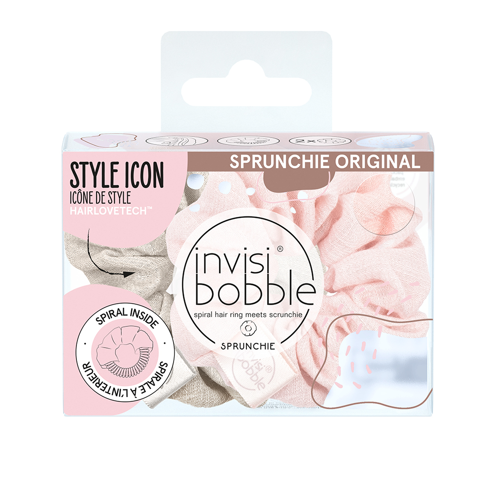Invisibobble Nordic Breeze Collection - Sprunchie Duo - Go with The Floe