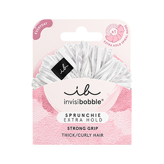 Invisibobble Sprunchie Extra Strong Hold - Pure White