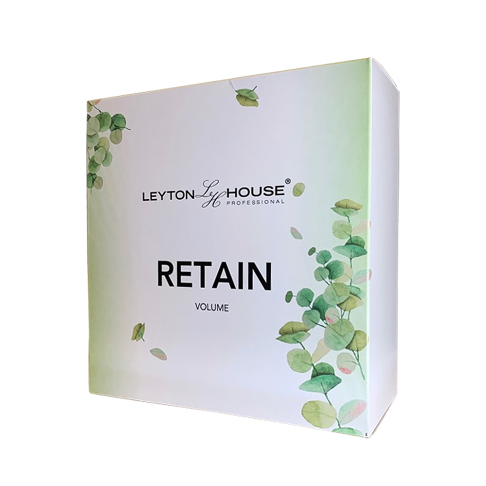 Leyton House Retain Gift Box (contains volume shampoo 250ml, volume conditioner 250ml + illumin