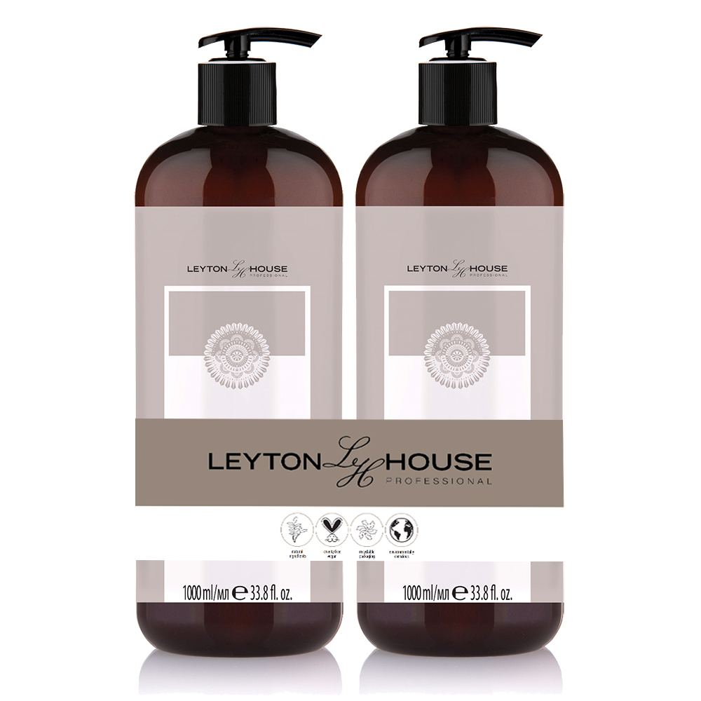 Leyton House Rhassoul Colour Care Litre Duo