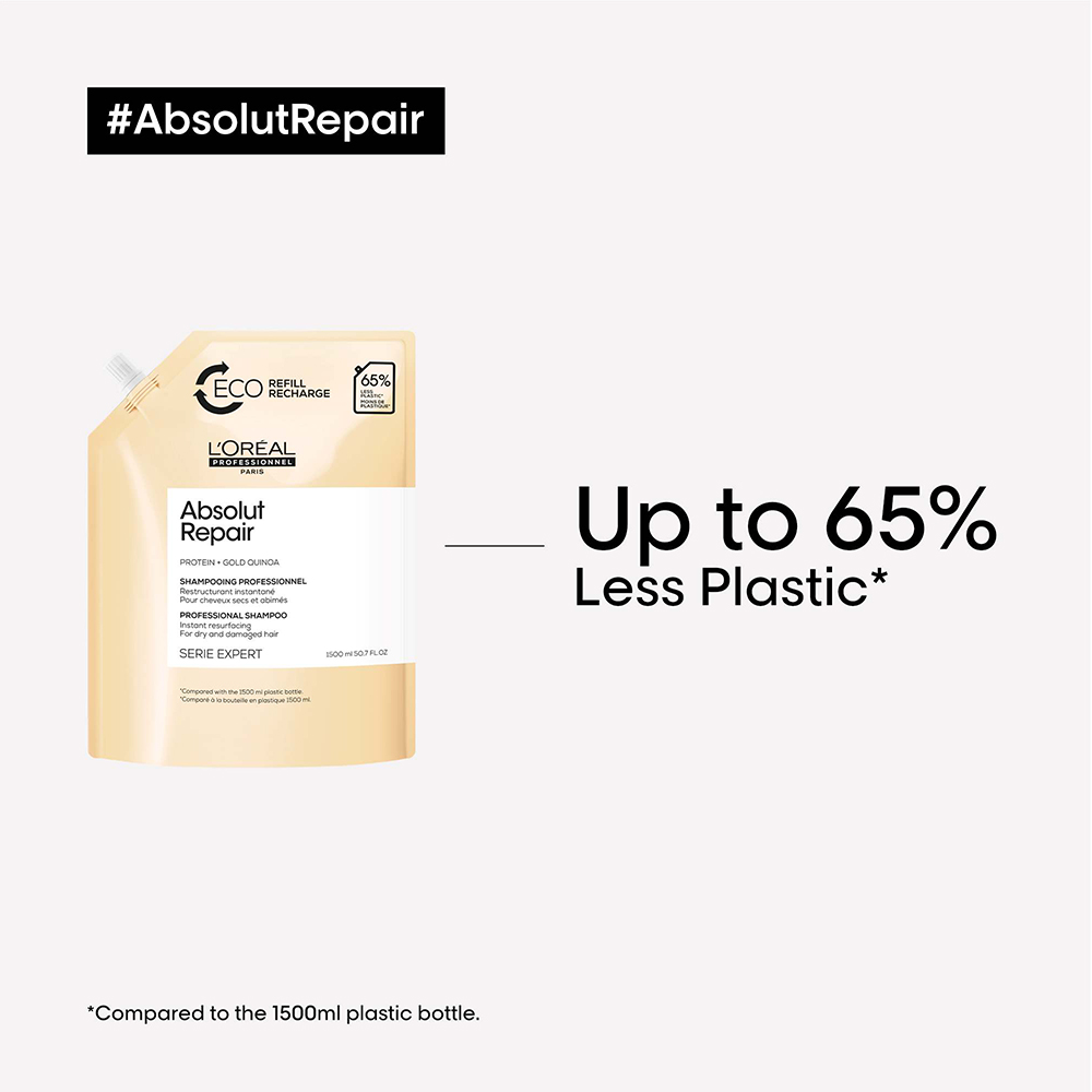 Loreal Serie Expert Shampoo Refill Pack - Absolut Repair 1500ml