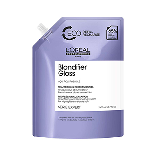 L'Oreal Serie Expert Shampoo Refill Pack - Blondifier Gloss 1500ml