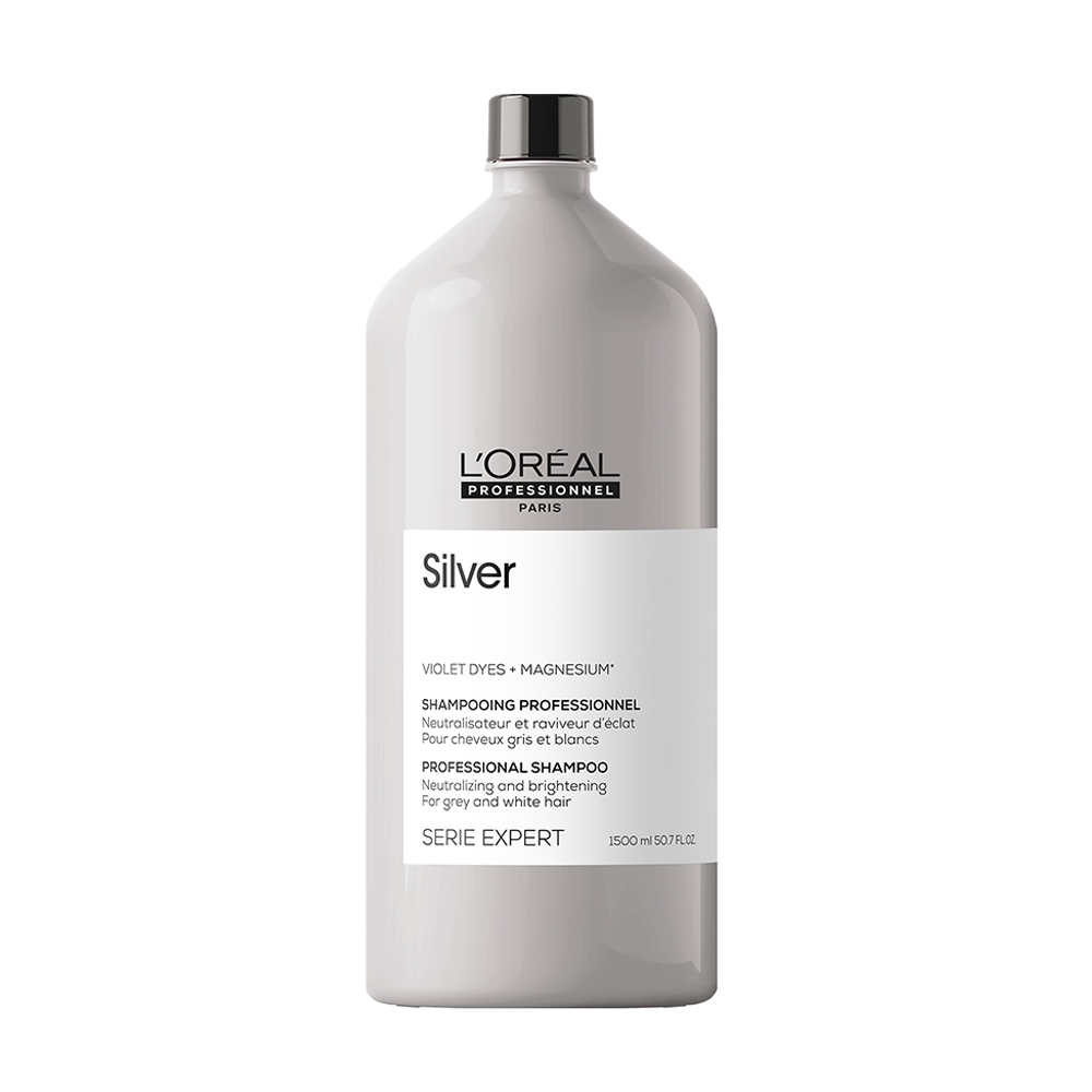 Loreal Professional Serie Expert Silver Purple Toning Shampoo 1500ml
